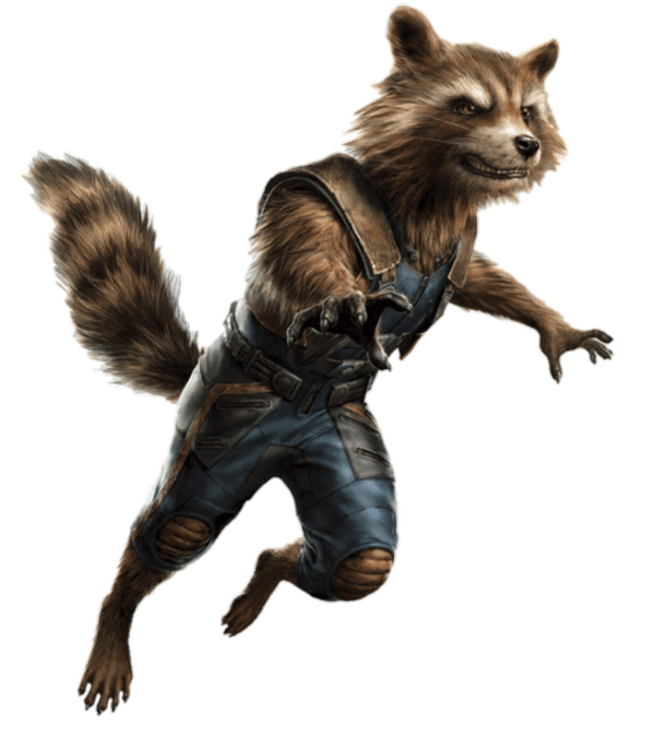 Guardians of The Galaxy Rocket Raccoon PNG Clipart