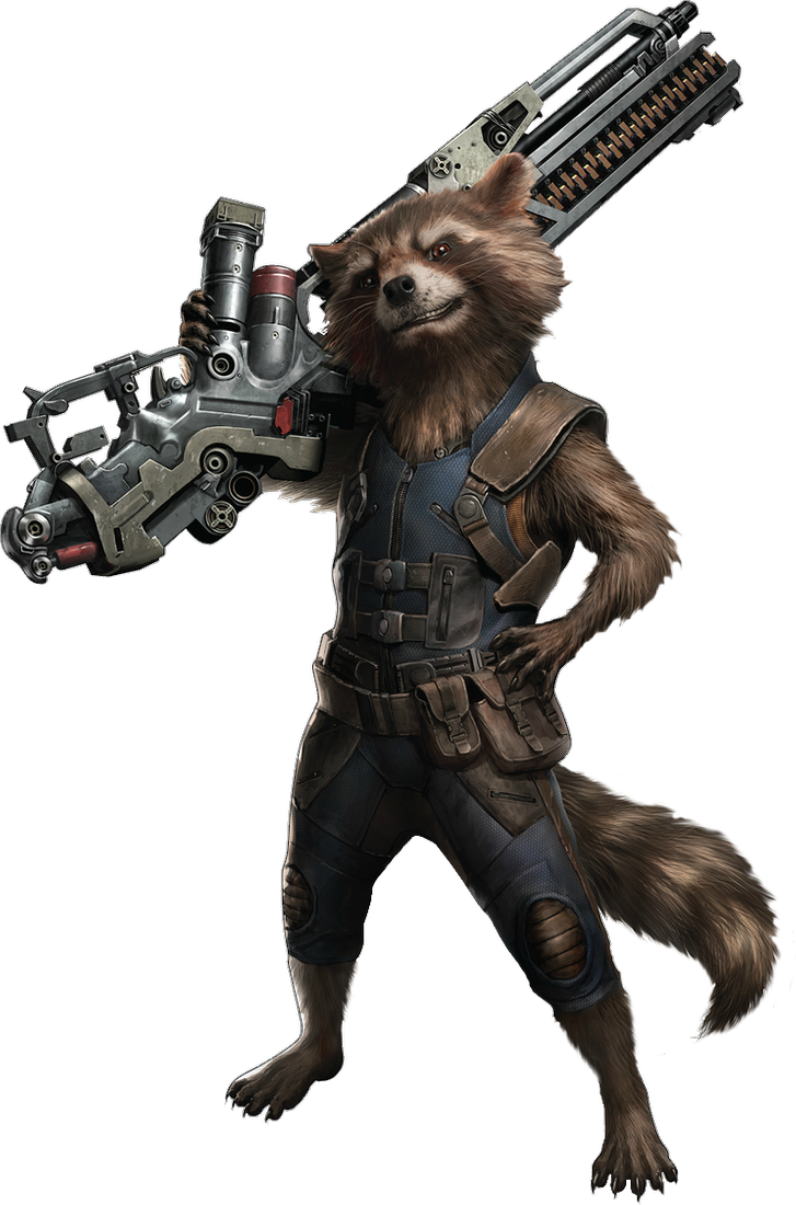 Guardians of The Galaxy Rocket Raccoon PNG Free Download