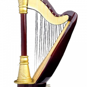 Harfe transparent