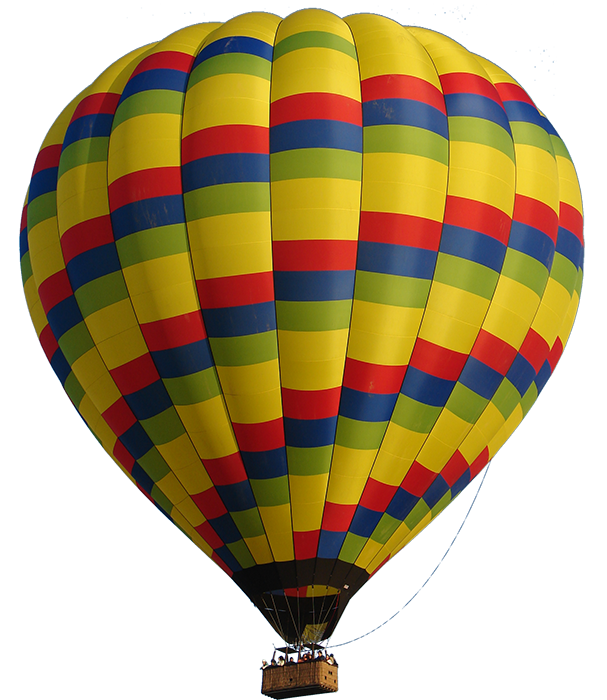 Imagem PNG HD de balão de ar quente