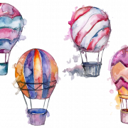 Hot Air Balloon PNG Picture