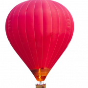 Foto HD transparente de balão de ar quente