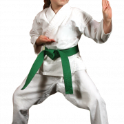 Karate Girl PNG Clipart