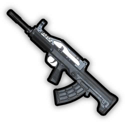 PUBG -Waffe transparent