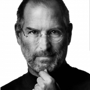 Steve Jobs transparant