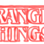 Logotipo de Stranger Things transparente