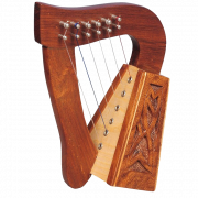 Holz Harfe PNG kostenloser Download