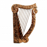 Wood Harp PNG Free Image