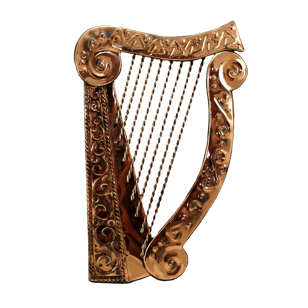 Image gratuite PNG de harpe de bois