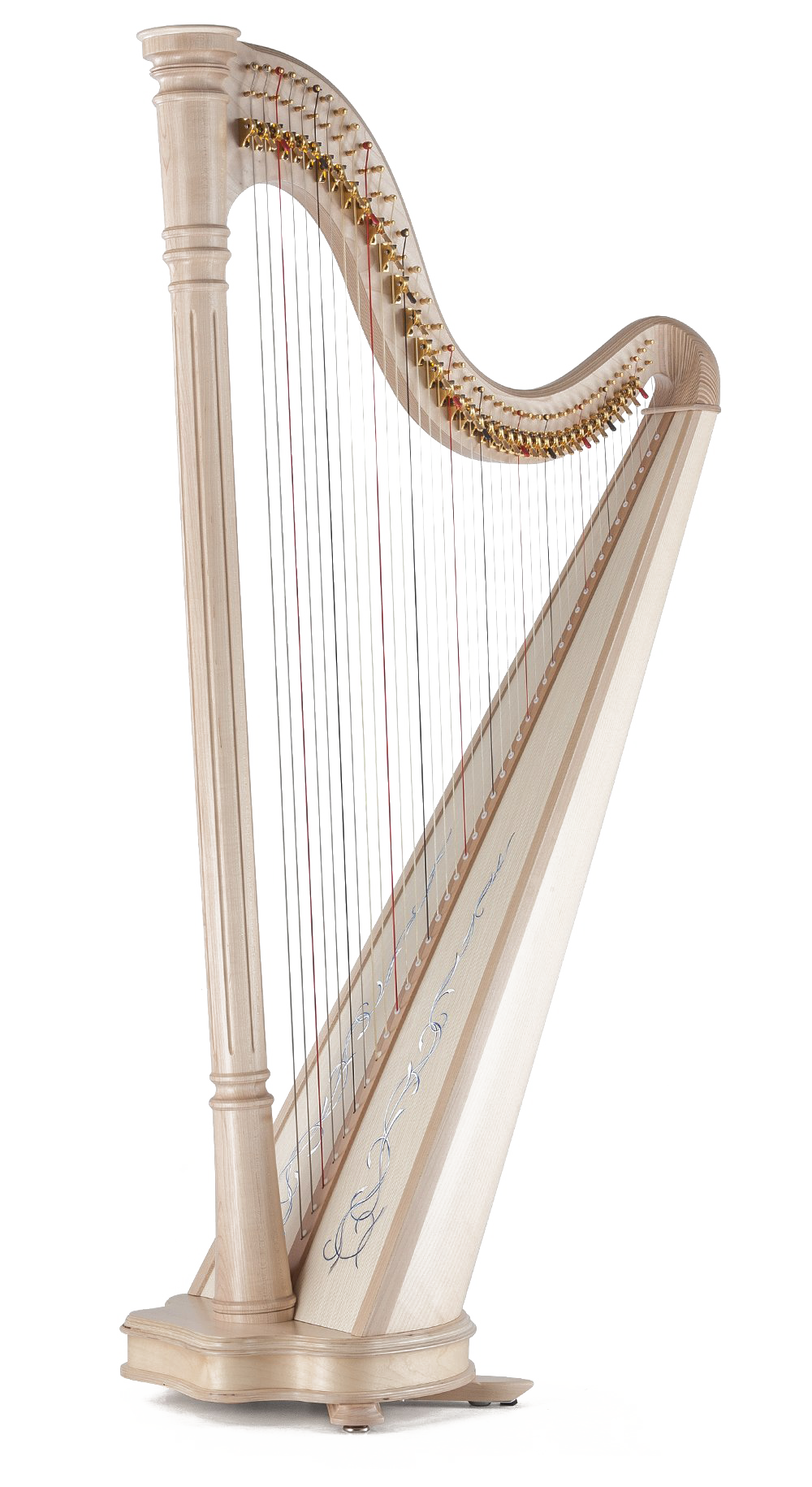PNG de harpe de bois