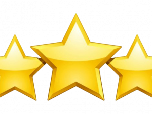 5 Star Rating PNG