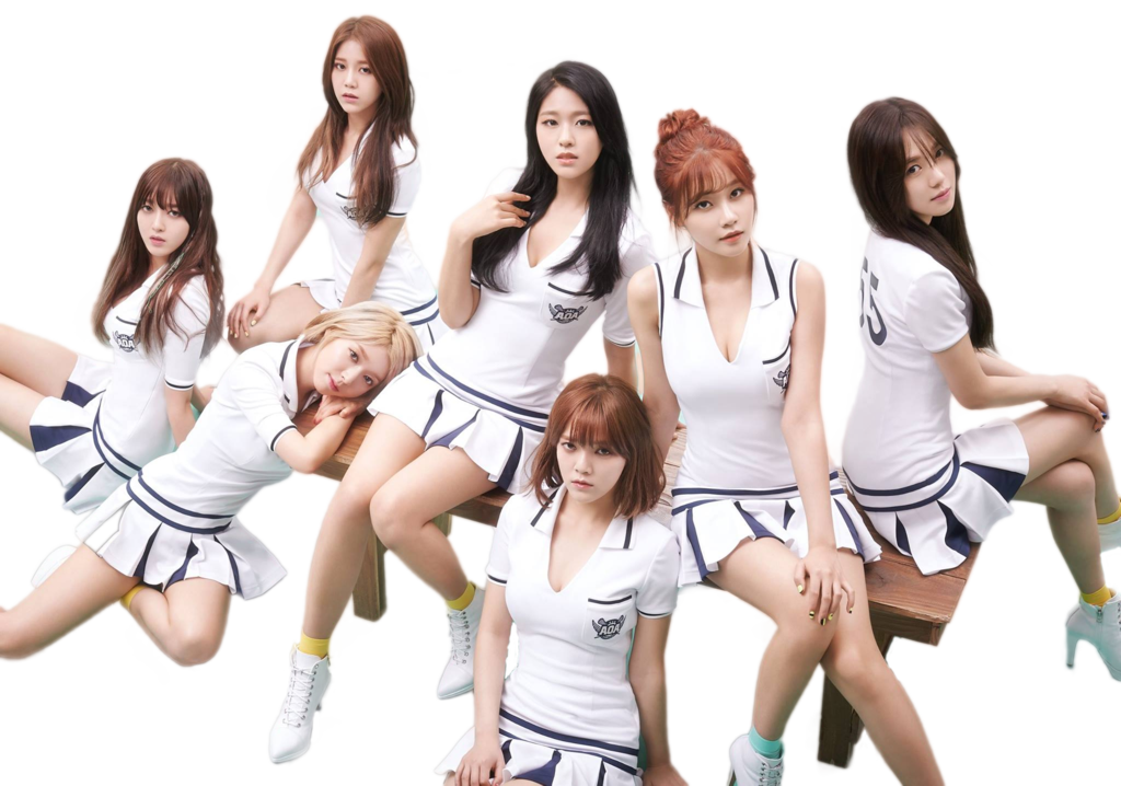 AOA Girl Group PNG Free Download