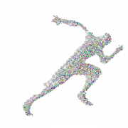 Abstract Running PNG HD Quality