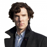 Benedict Cumberbatch Sherlock Holmes PNG HD -kwaliteit