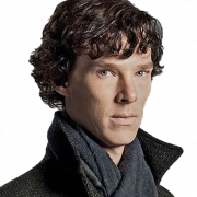 Benedict Cumberbatch Sherlock Holmes transparent PNG