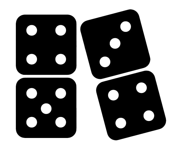 Black Dominoes Game PNG Free Download