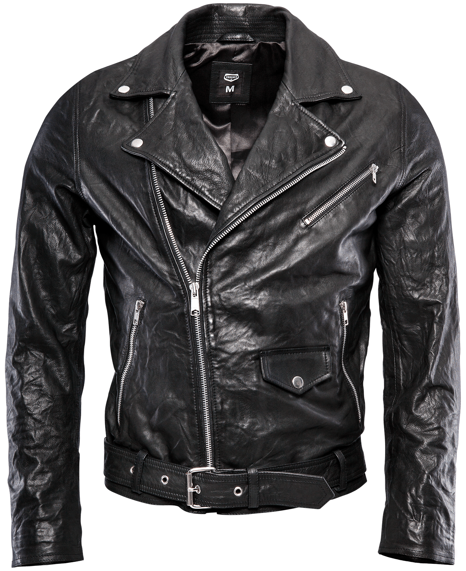 Black Leather Jacket PNG