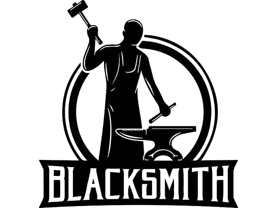 Blacksmith Silhouette PNG Image