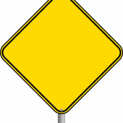 Blank Construction Sign PNG Image