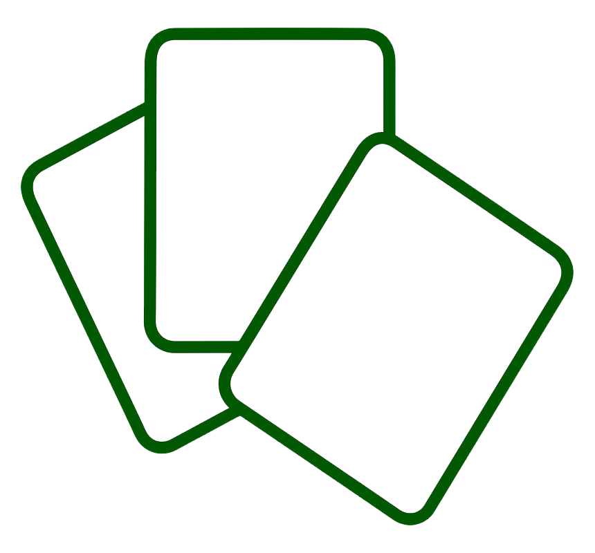 Blank Playing Card PNG Clipart