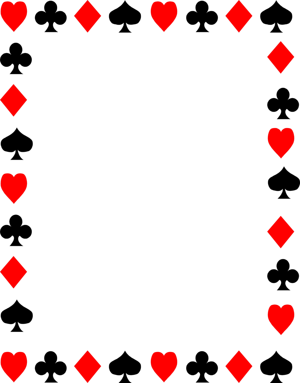 Blank Playing Card PNG