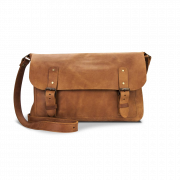 Brown Leather Bag PNG Clipart