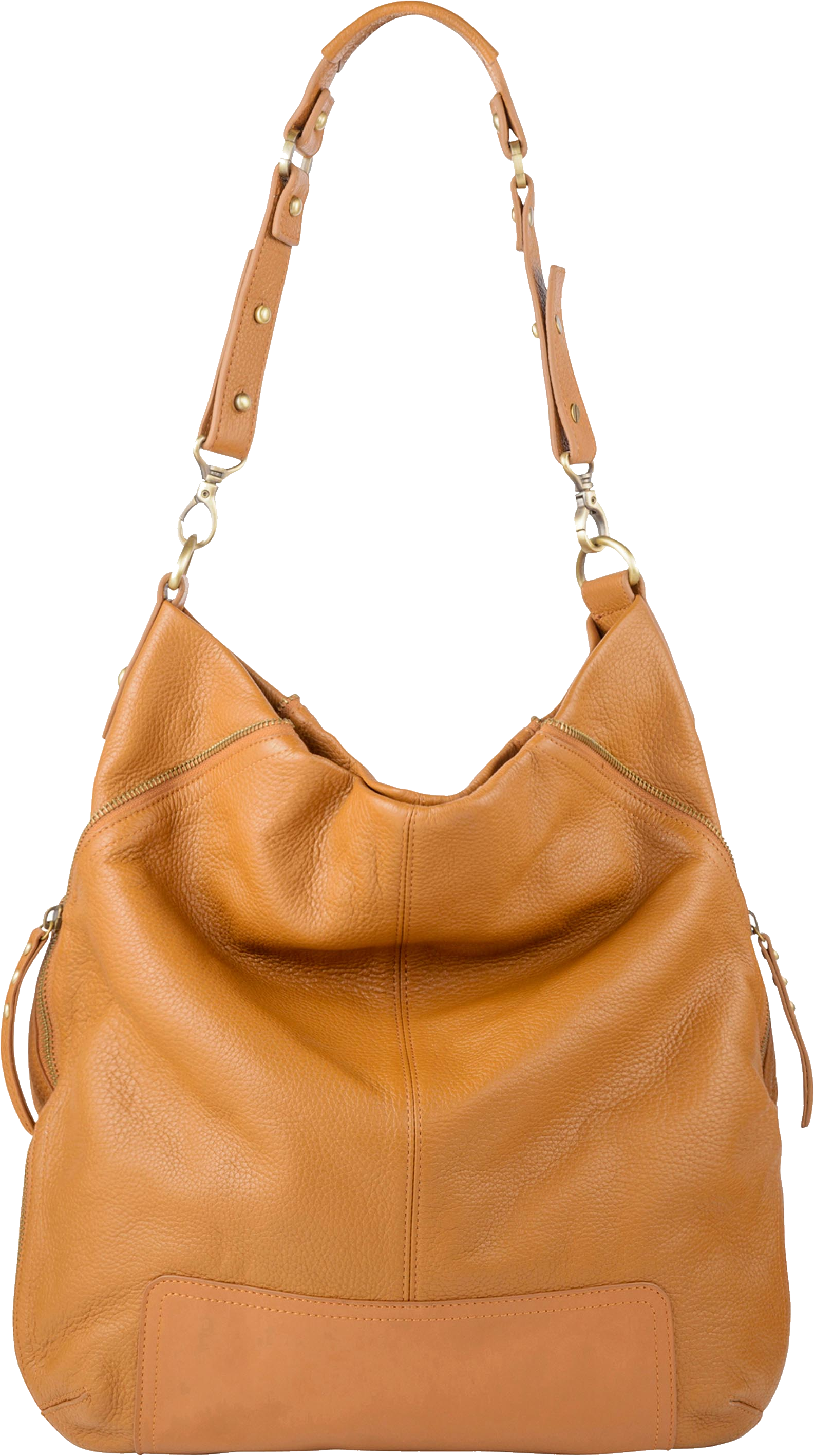 Brown Leather Bag PNG Picture