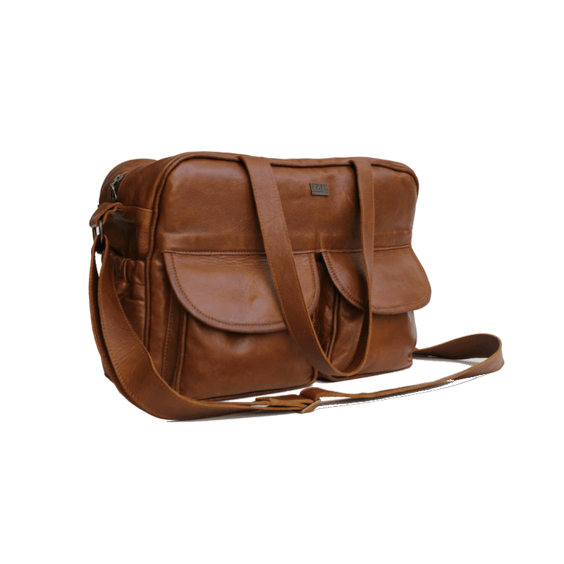 Brown Leather Bag Transparent