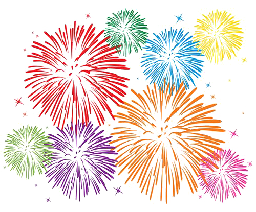 Celebration Firecrackers PNG HD Image