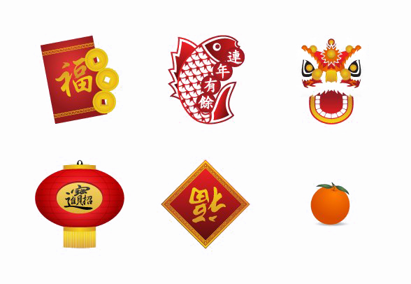 Chinese New Year Decoration PNG File