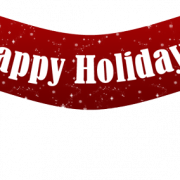 Christmas Happy Holidays PNG File
