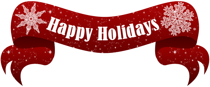 Christmas Happy Holidays PNG File