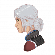 Ciri The Witcher PNG Image gratuite