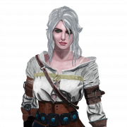 Ciri The Witcher Png HD -afbeelding