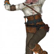 Ciri The Witcher PNG -afbeelding