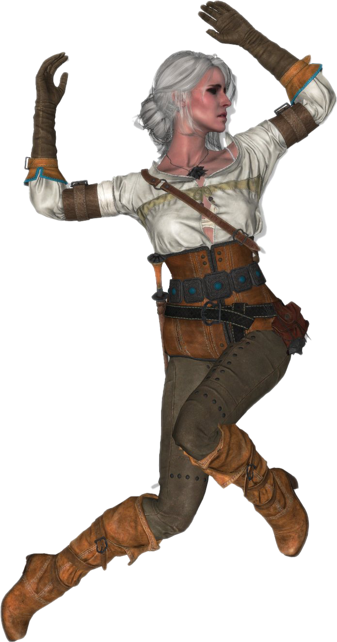 Ciri The Witcher PNG Image