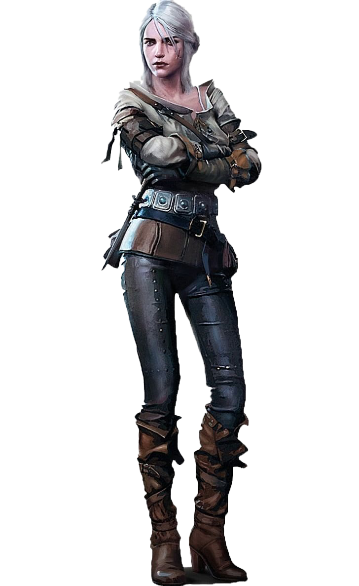 Ciri The Witcher PNG Picture
