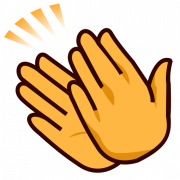 Clapping Hands Emoji PNG HD Image