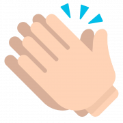 Clapping Hands Emoji PNG Image