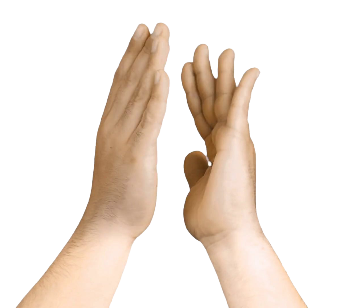 Handen klappen PNG -afbeeldingsbestand