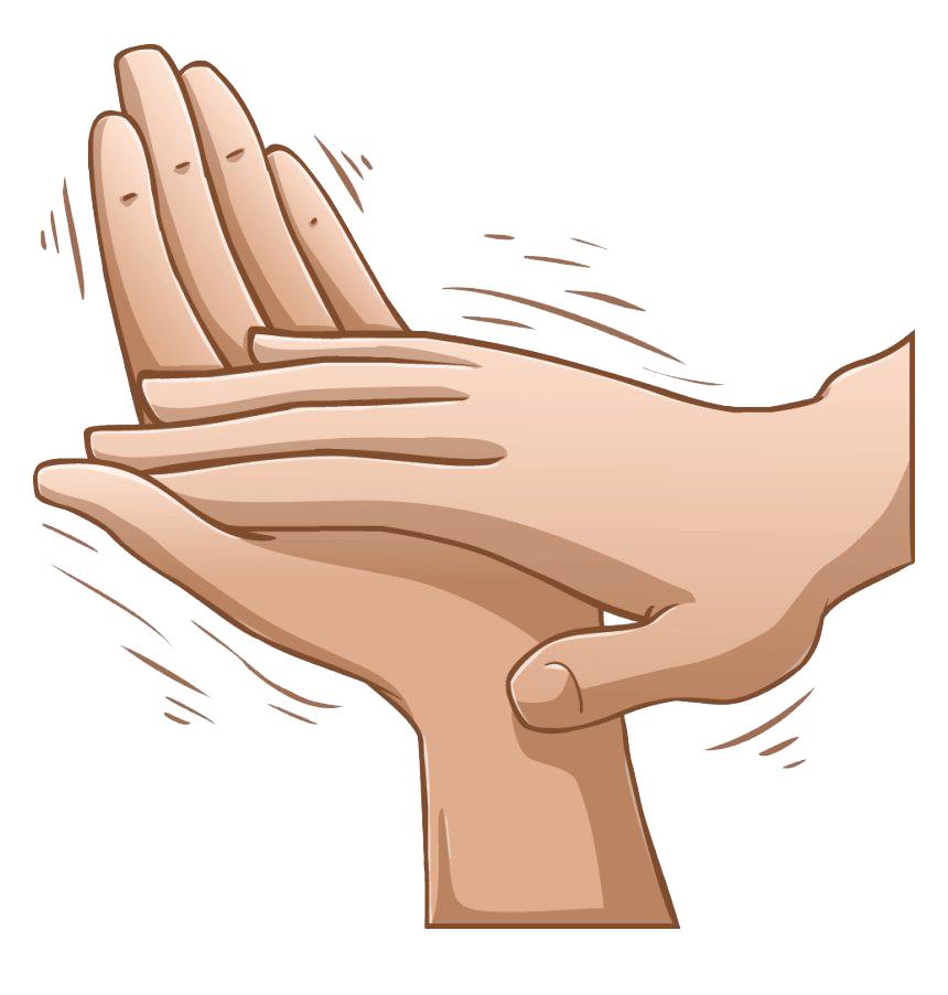 Clapping Hands PNG Image