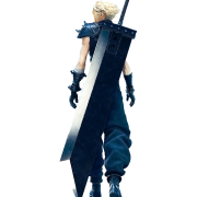 Cloud Strife PNG -Datei
