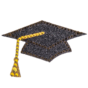 College hoed PNG -afbeelding