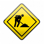 Construction Sign PNG Download Image