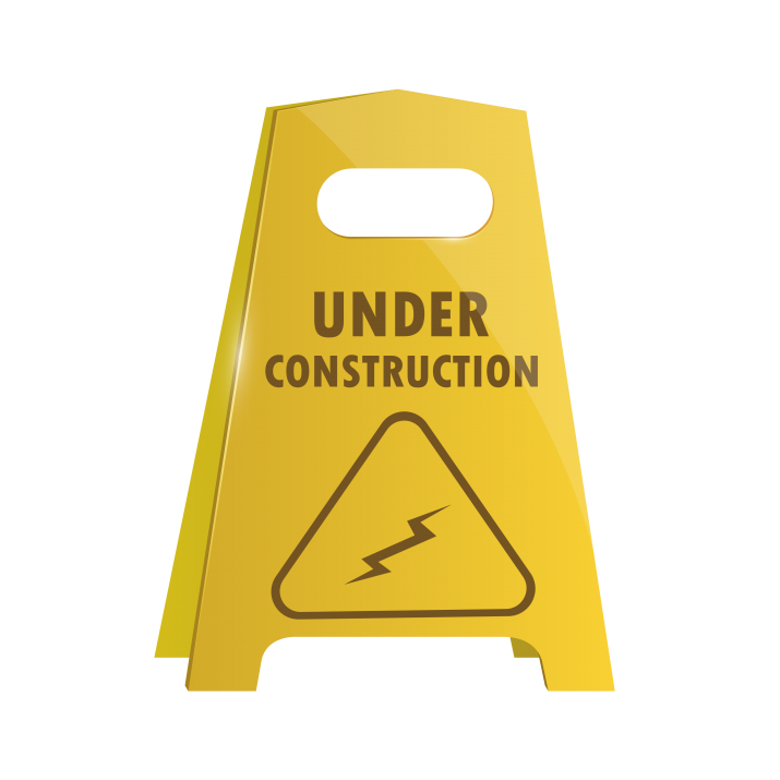 Construction Sign PNG Pic