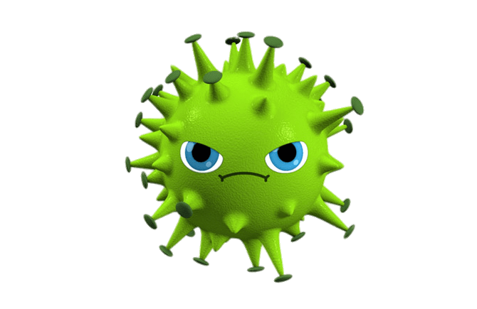 Coronavirus Germs PNG High Quality Image