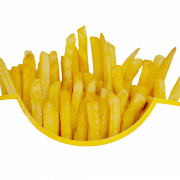 Crispy French fries png larawan