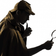 Détective Sherlock Holmes transparent libre PNG