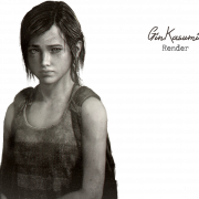 Ellie The Last of Us PNG -afbeelding