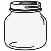 Empty Jar PNG Image